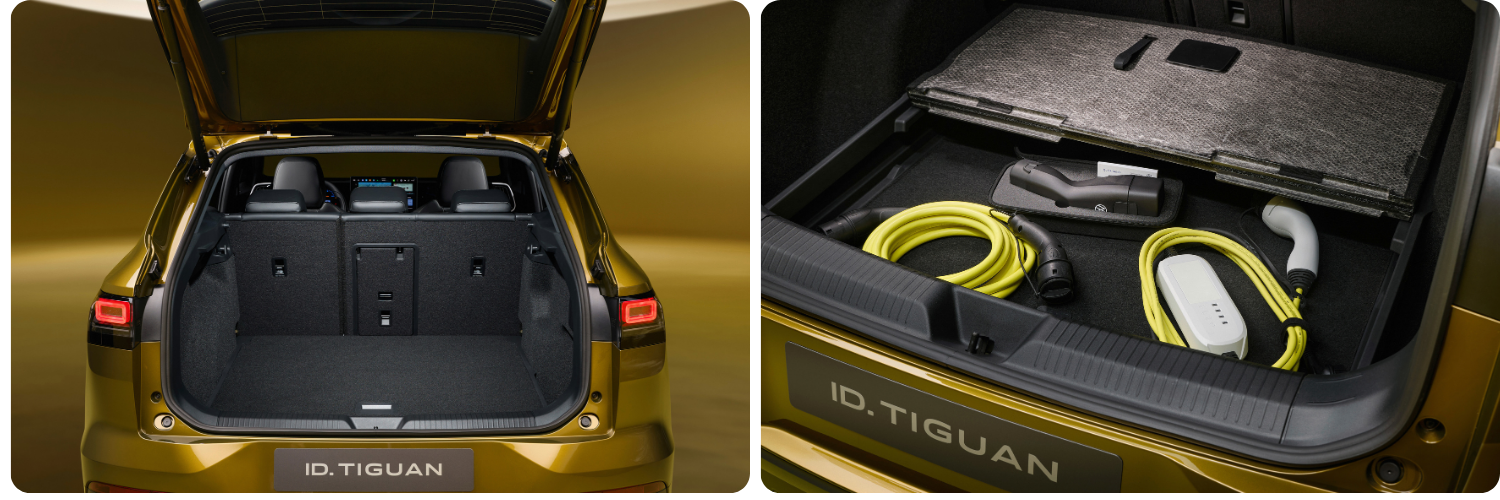 VW ID. Tiguan boot space