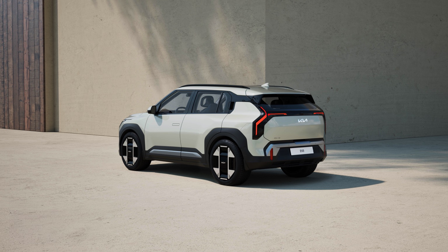 Kia EV3 rear view