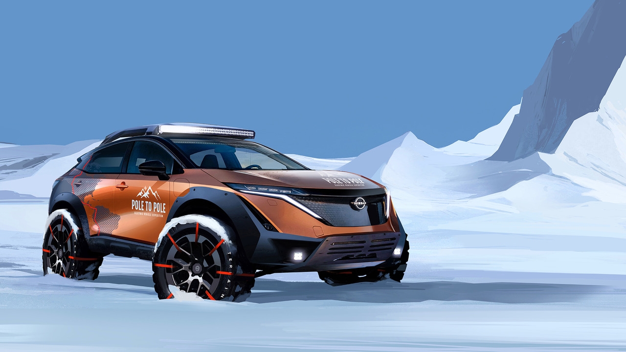 Nissan Ariya to take part in Pole to Pole expedition