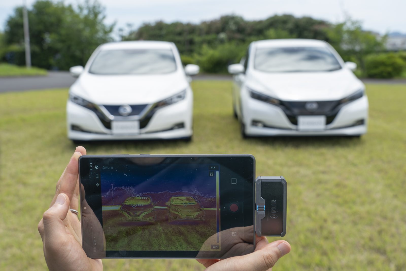 Nissan trials cooling paint to improve efficiency