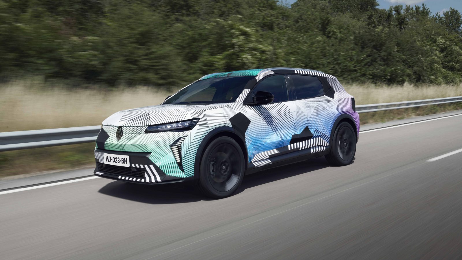 First glimpse of Renault Scenic E-Tech