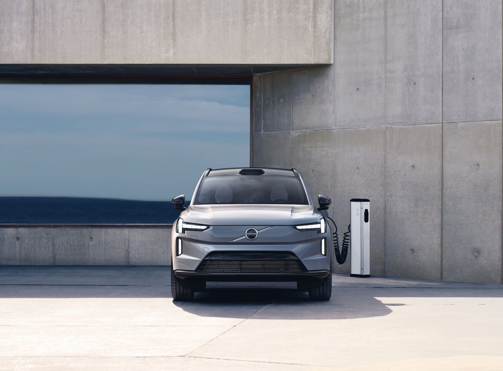The EX90 is Volvo's next-generation fully-electric flagship model SUV