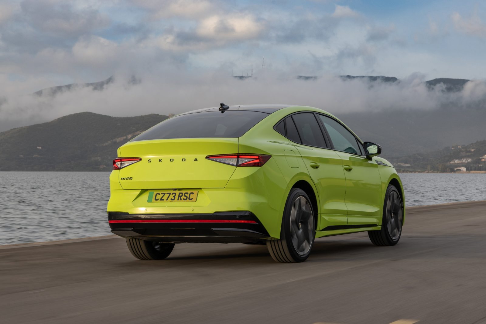 Skoda Enyaq vRS 24MY rear