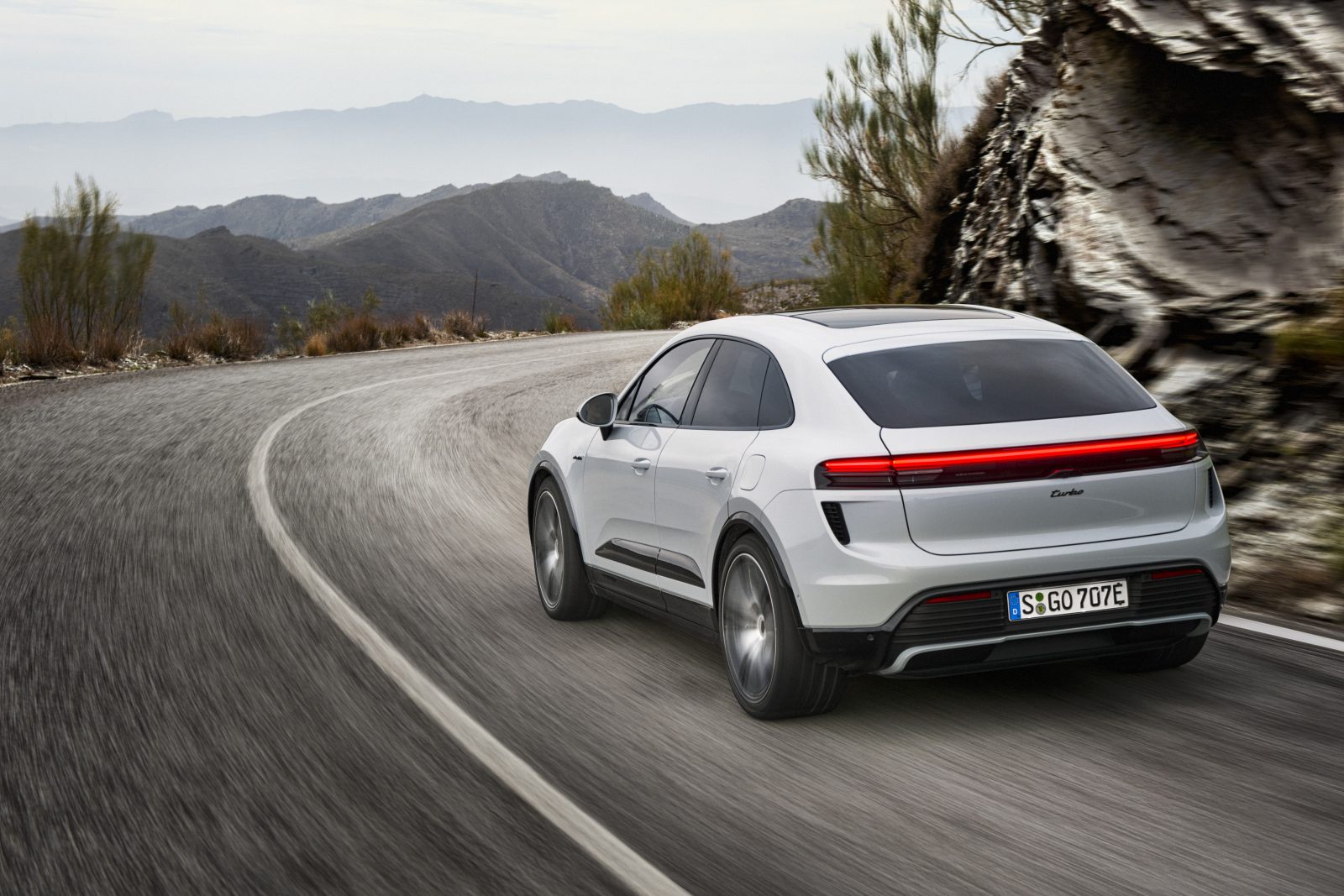 Porsche Macan rear 2024