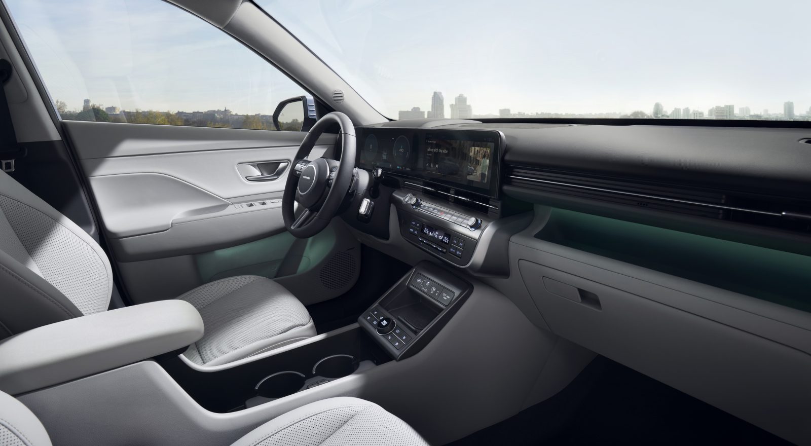 Hyundai KONA Electric interior
