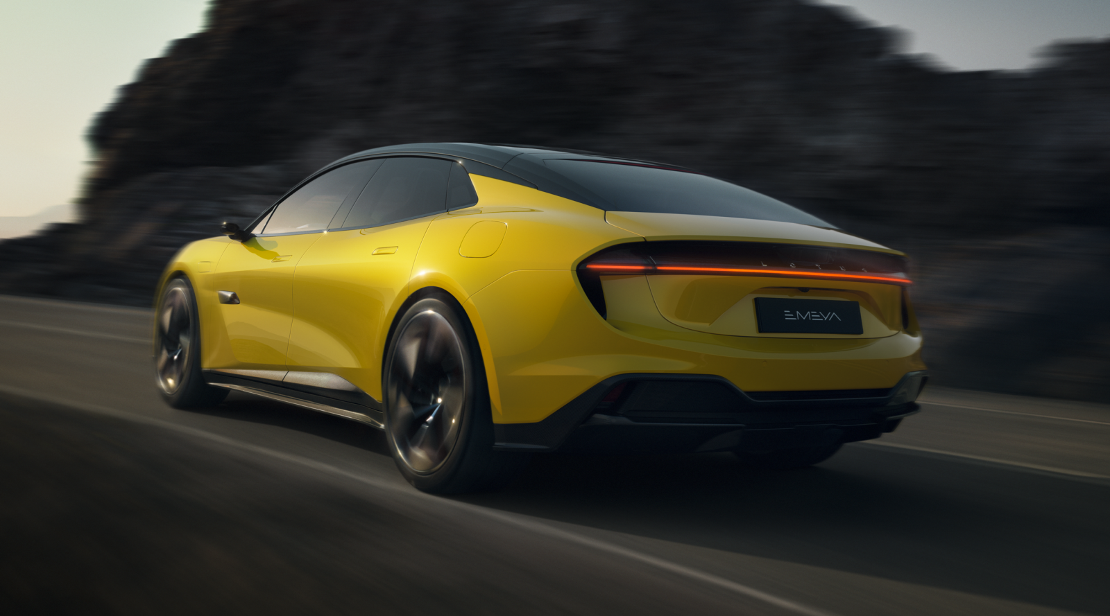 Lotus Emeya rear