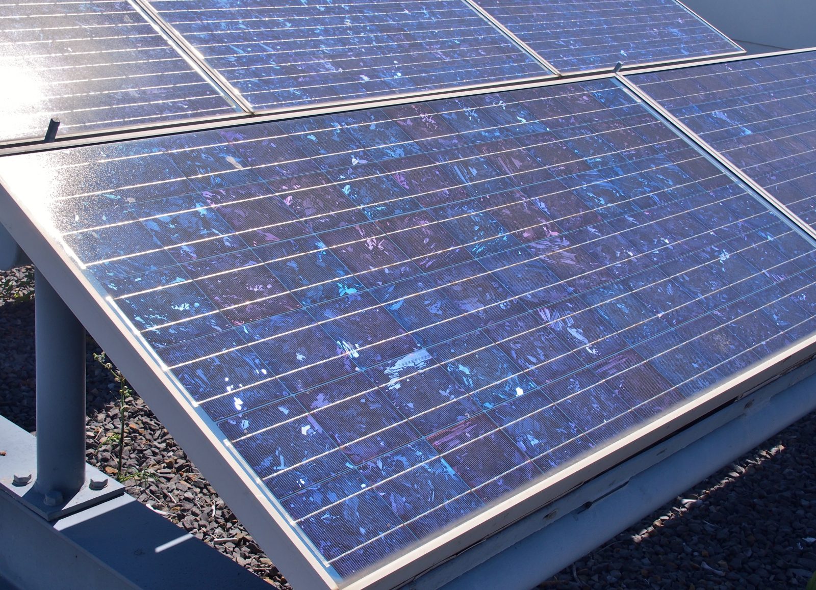 Polycrystalline solar panels