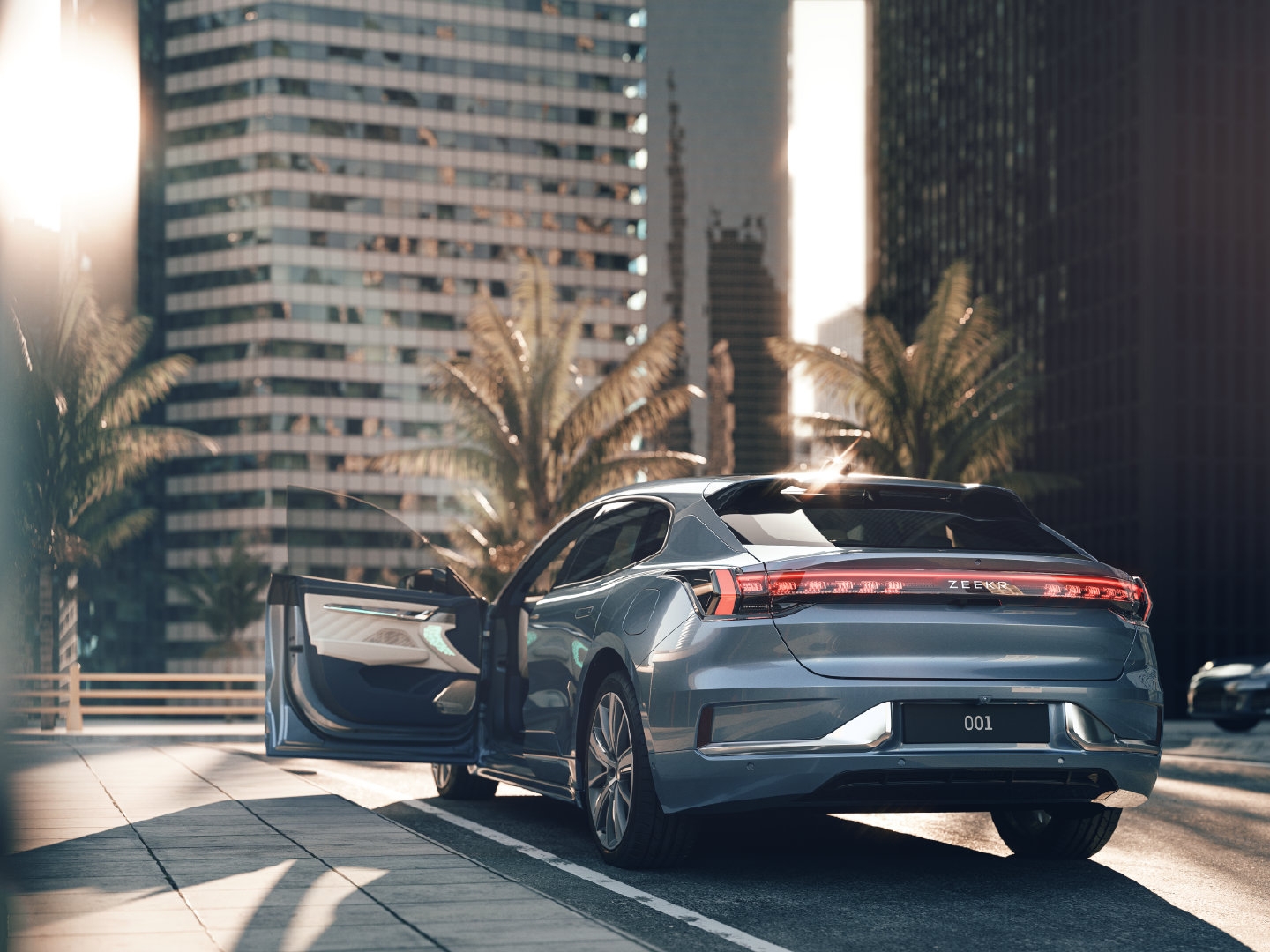 ZEEKR 001 rear