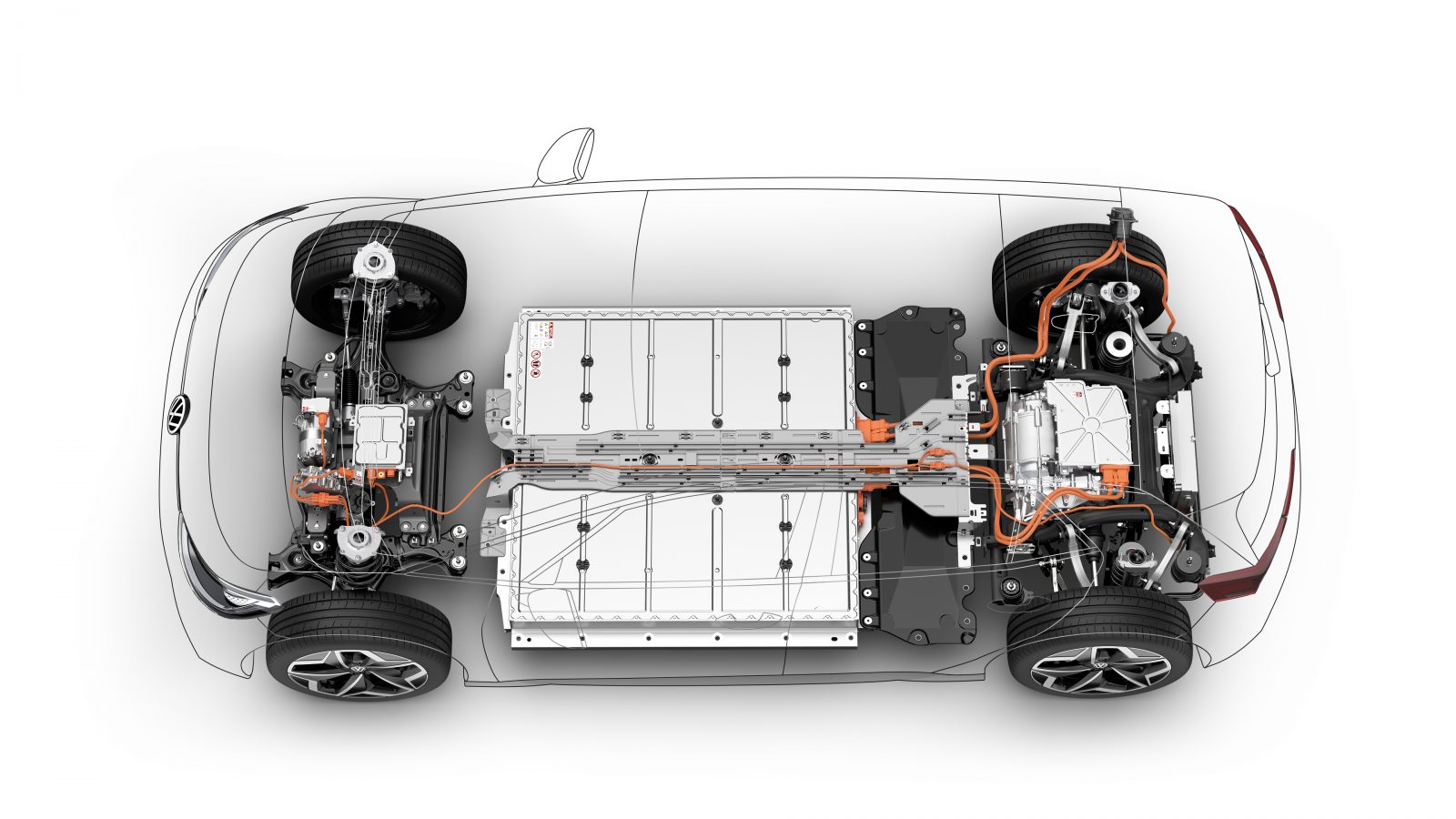 Volkswagen electric vehicle battery pack