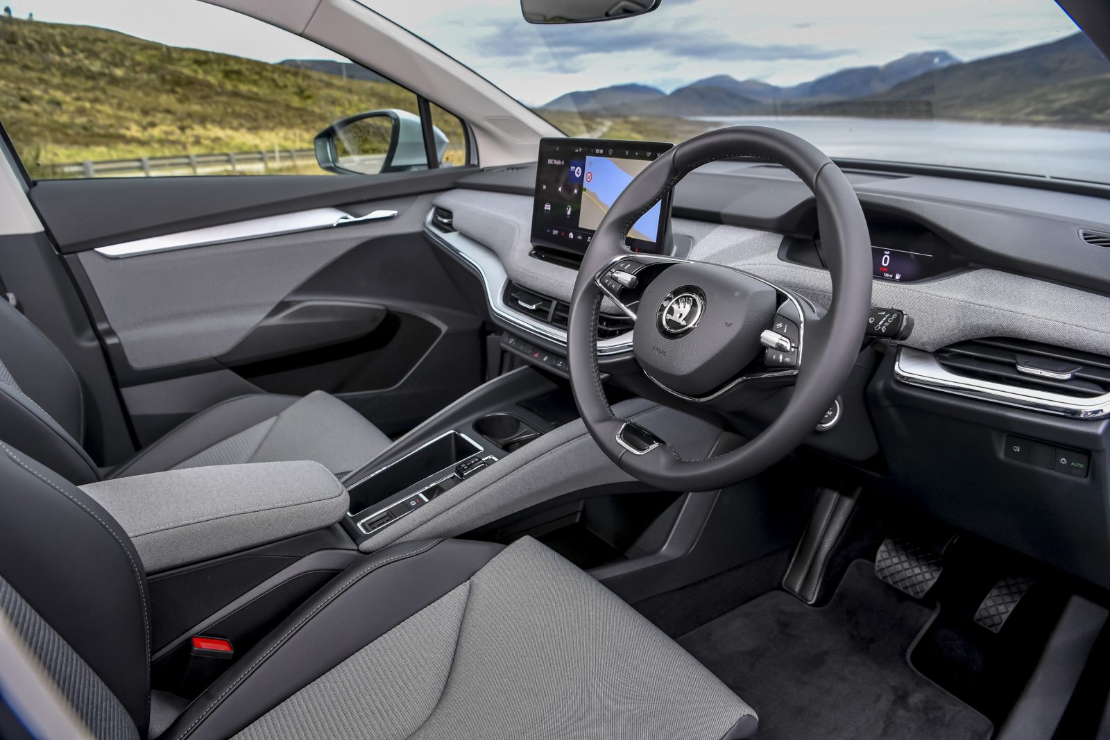 ENYAQ Coupe iV Phoenix Orange interior