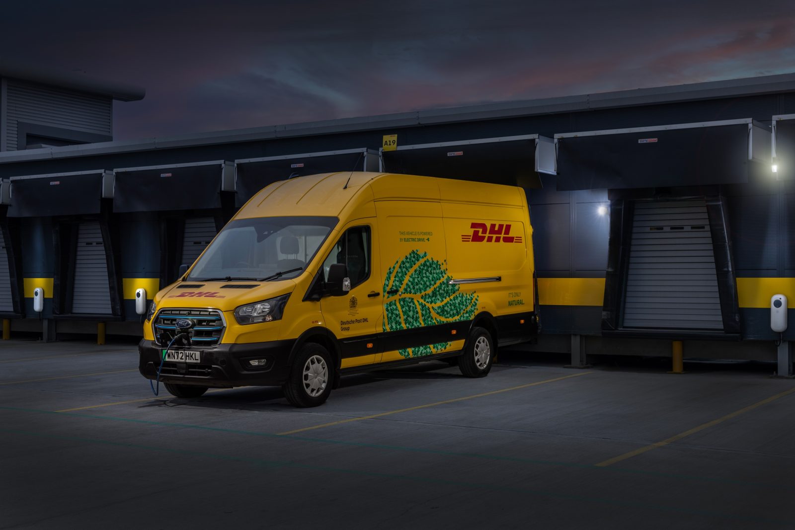DHL Express Ford E-Transit