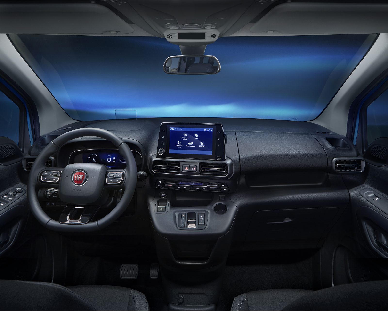 Fiat E-Doblo Interior