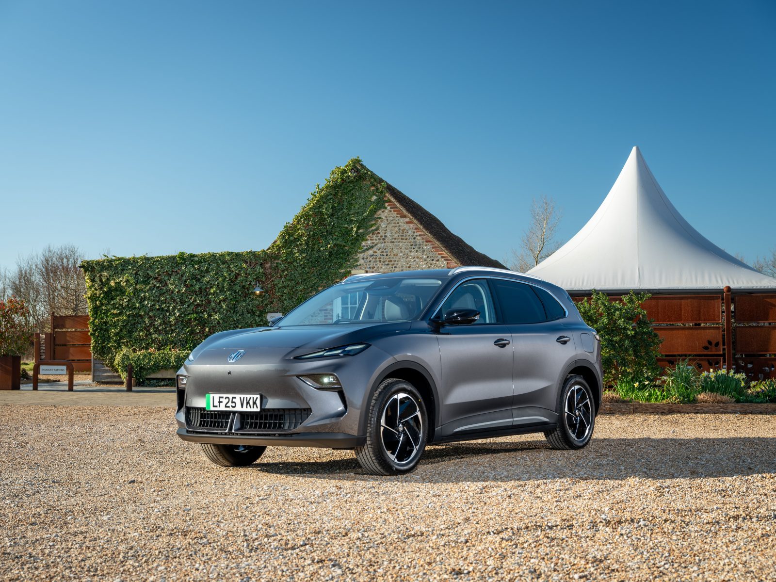 MG introduces the MGS5 EV, a new all-electric SUV heading to the UK