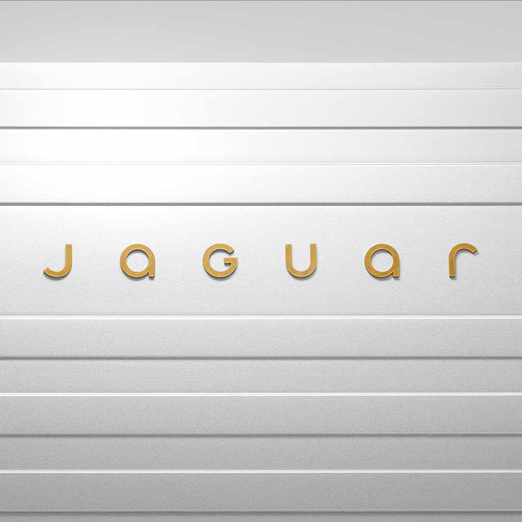 Jaguar's rebranded logo 2024