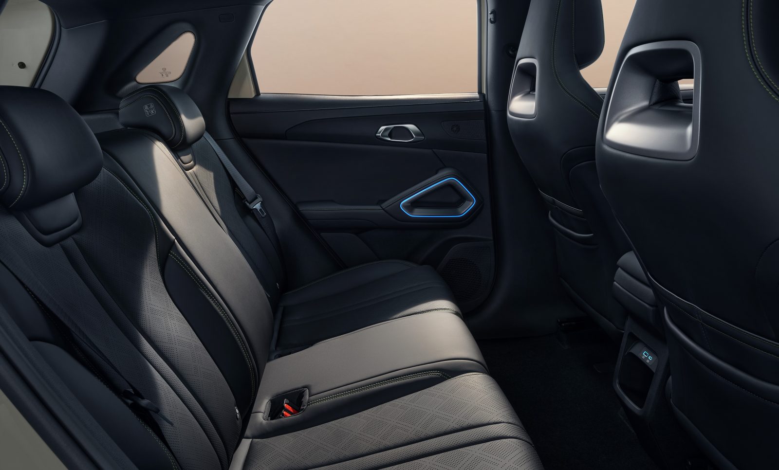 BYD atto 2 rear seats interior
