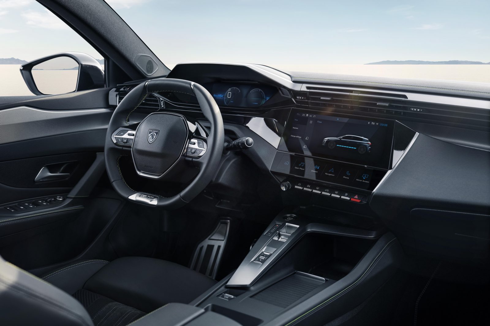 Peugeot e-308 interior