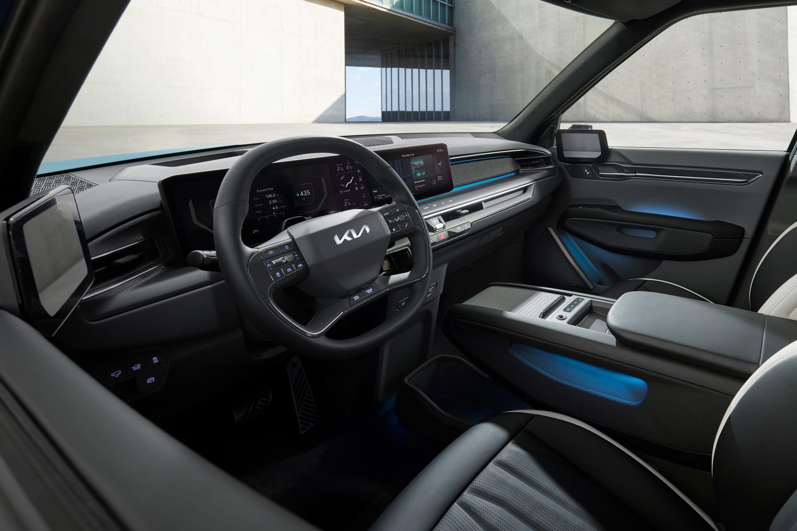 Kia EV9 SUV interior