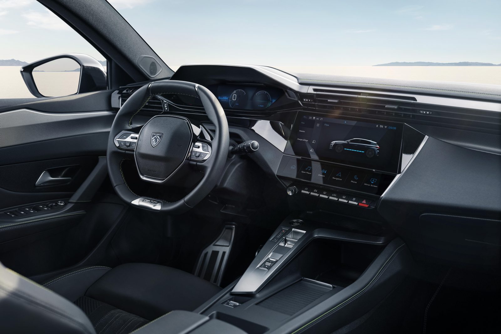 Peugeot e-308 interior