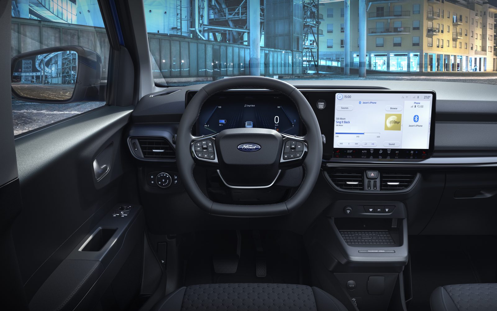 Ford E-Transit Courier interior