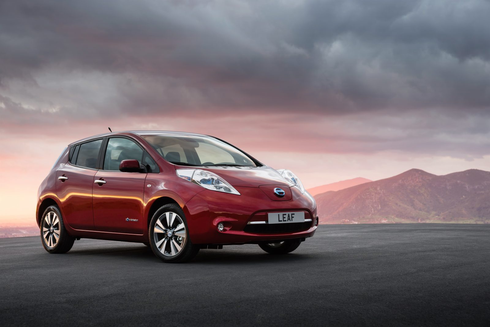 Electric car versus diesel car