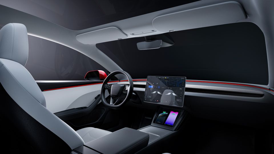 Tesla Model 3 interior