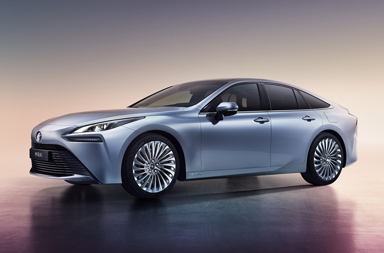 Hydrogen car mirai
