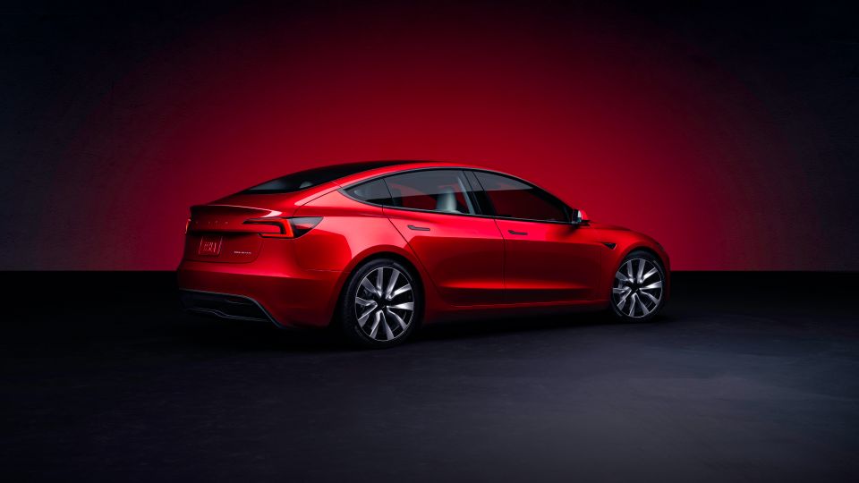 Tesla Model 3 rear