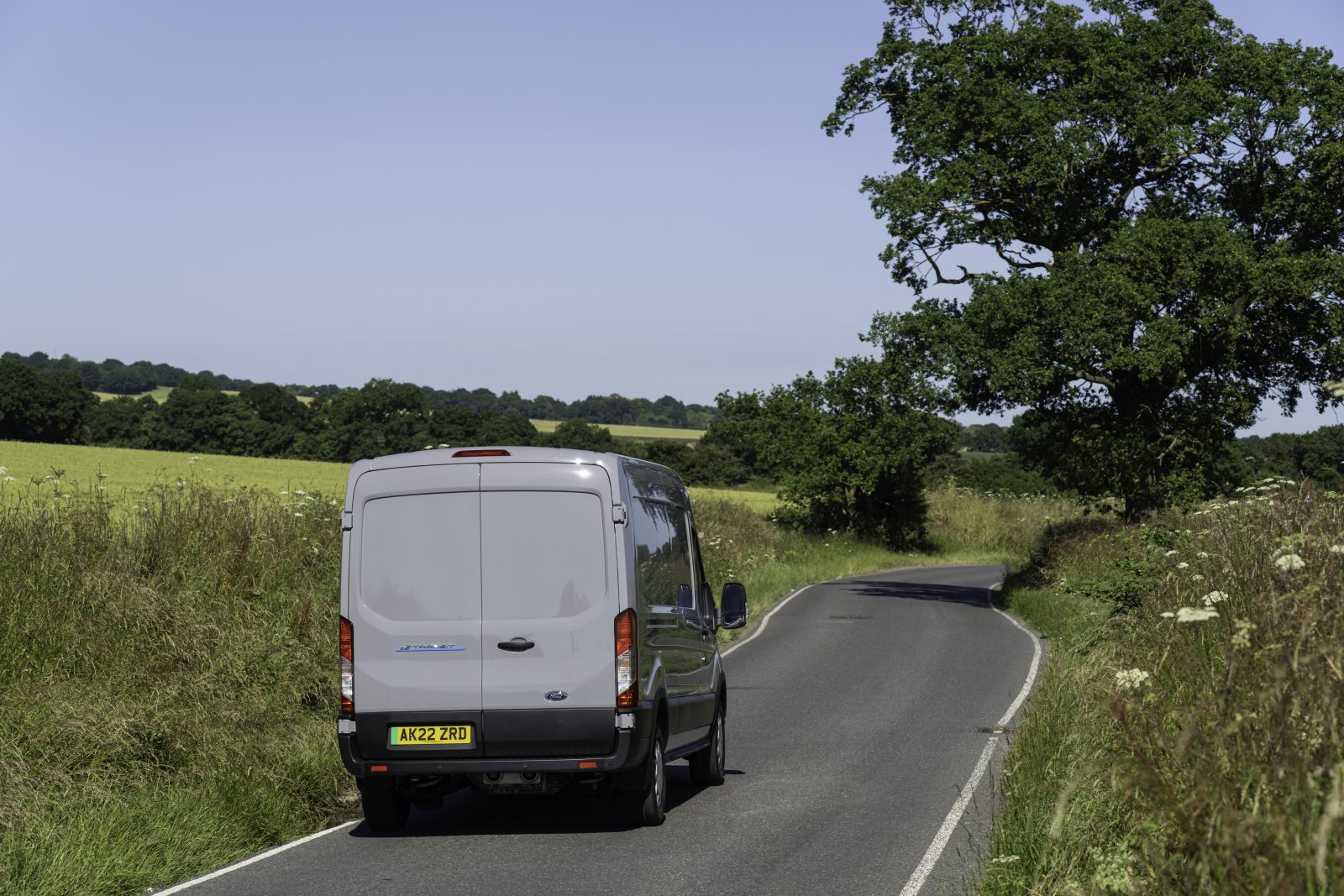Ford e-Transit rear