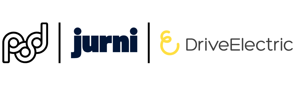 Pod Jurni DriveElectric Partnership Logos